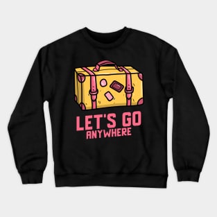 What are your Post Lockdown Travel Plans? Crewneck Sweatshirt